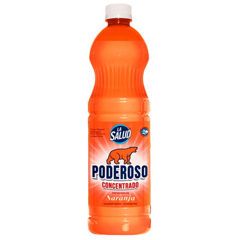 La Salud Poderoso Concentrated Floor Cleaner 1L - Naranja Orange
